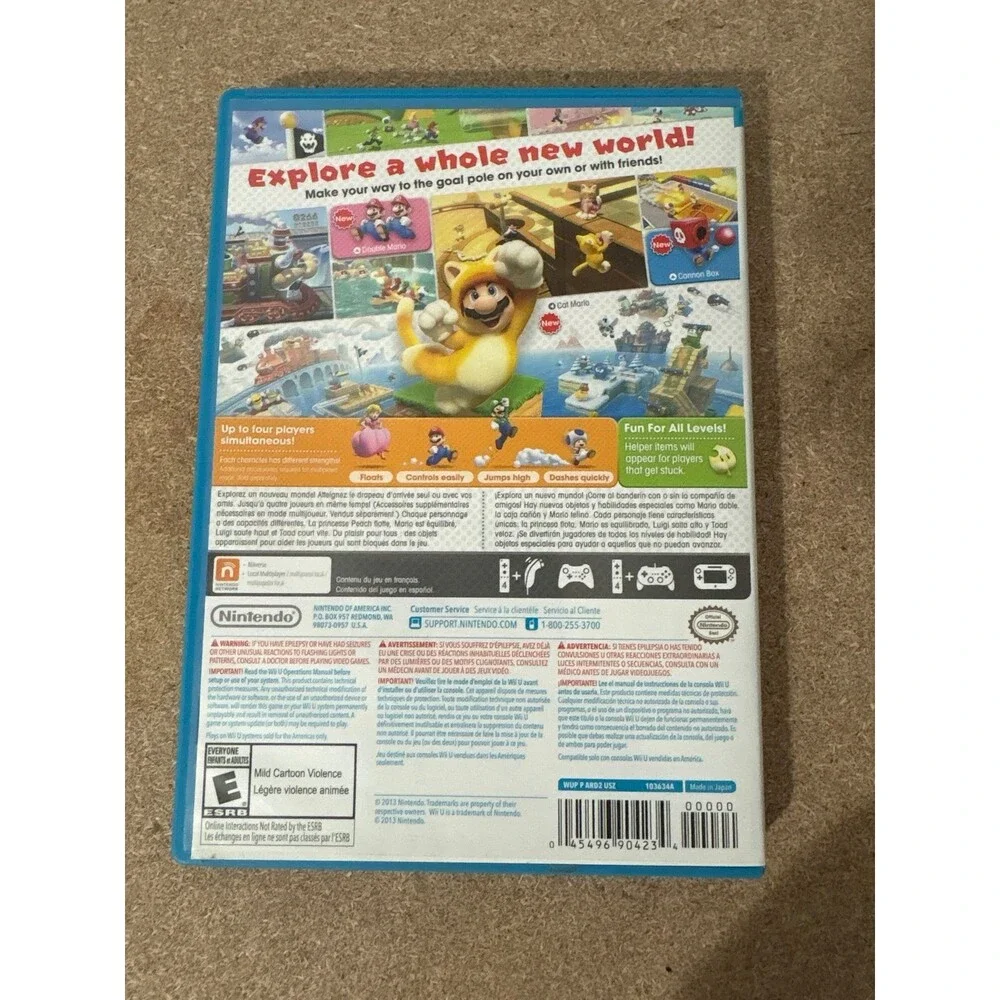 Super Mario 3D World - Nintendo Selects Edition - Nintendo Wii U